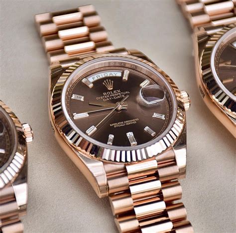 chocolate rolex day date|Rolex Day-Date 40 mm.